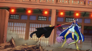 ワンピースアニメ 990話 | 百獣海賊団 飛び六胞 うるティ ルフィ | ONE PIECE Beasts Pirates Ulti vs Luffy