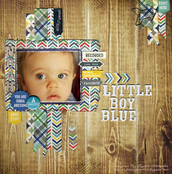 Scrappy Happy Mom: Little Boy Blue - Boys Rule
