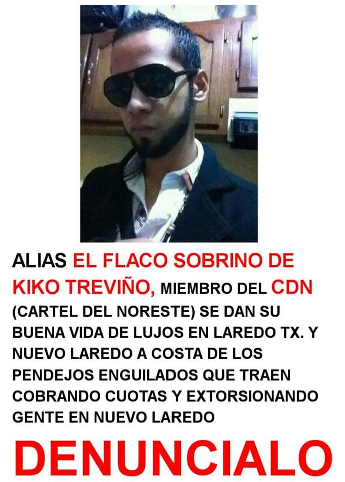 SDRLaredo NuevoLaredo Difunden imagenes de miembros del CDN