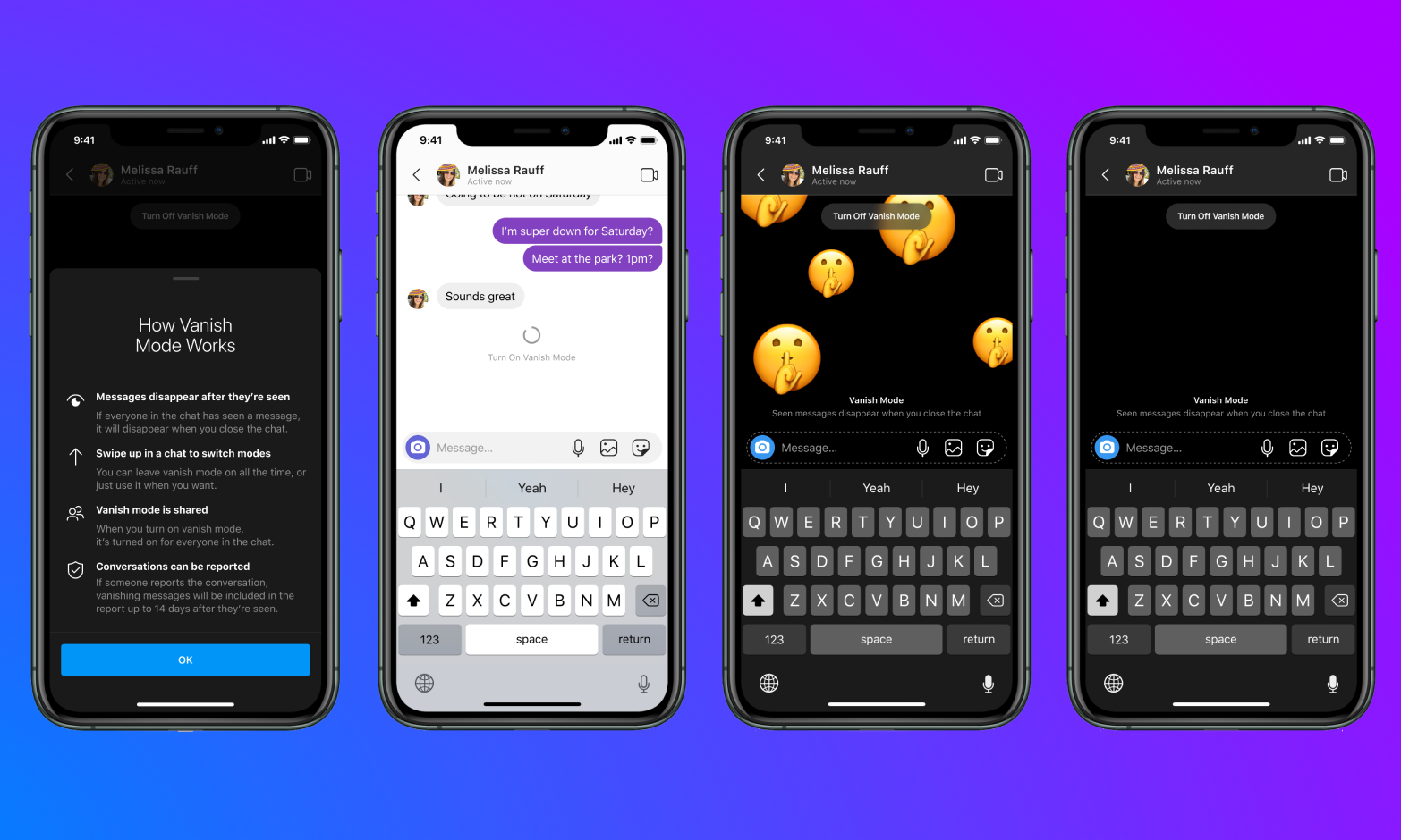 Facebook launches the new ‘Vanish mode’ and it is now available on
