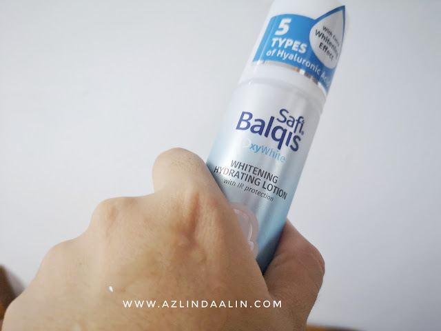 SAFI BALQIS OXYWHITE WHITENING HYDRATING LOTION WITH IR PROTECTION
