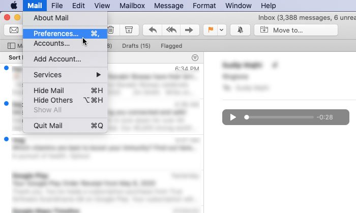 Come impostare Outlook come lettore di posta elettronica predefinito su Mac