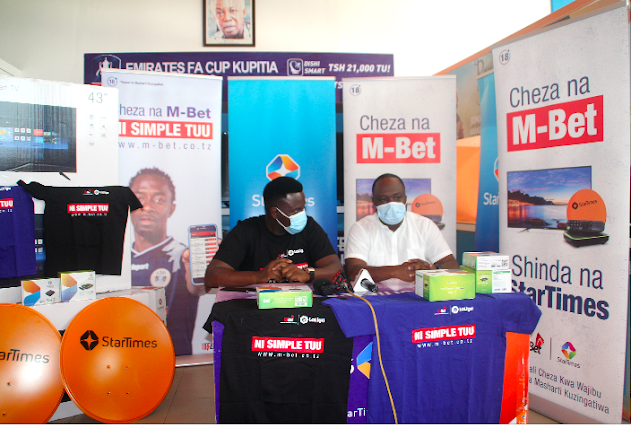 M-BET NA STAR TIMES YATOA ZAWADI KWA WASHINDI