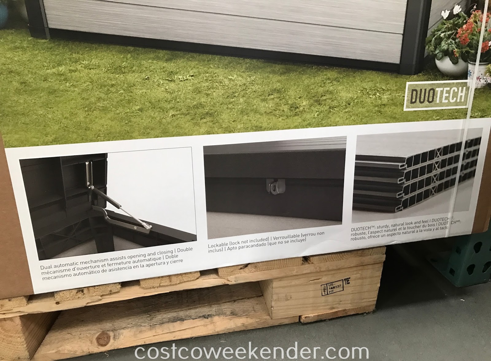 Keter Denali 150 Resin Deck Box Costco Weekender