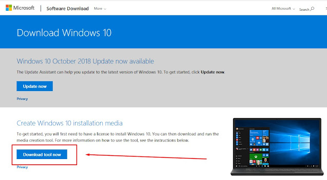 Cara Download Windows 10 ISO Langsung Dari Situs Resmi Microsoft
