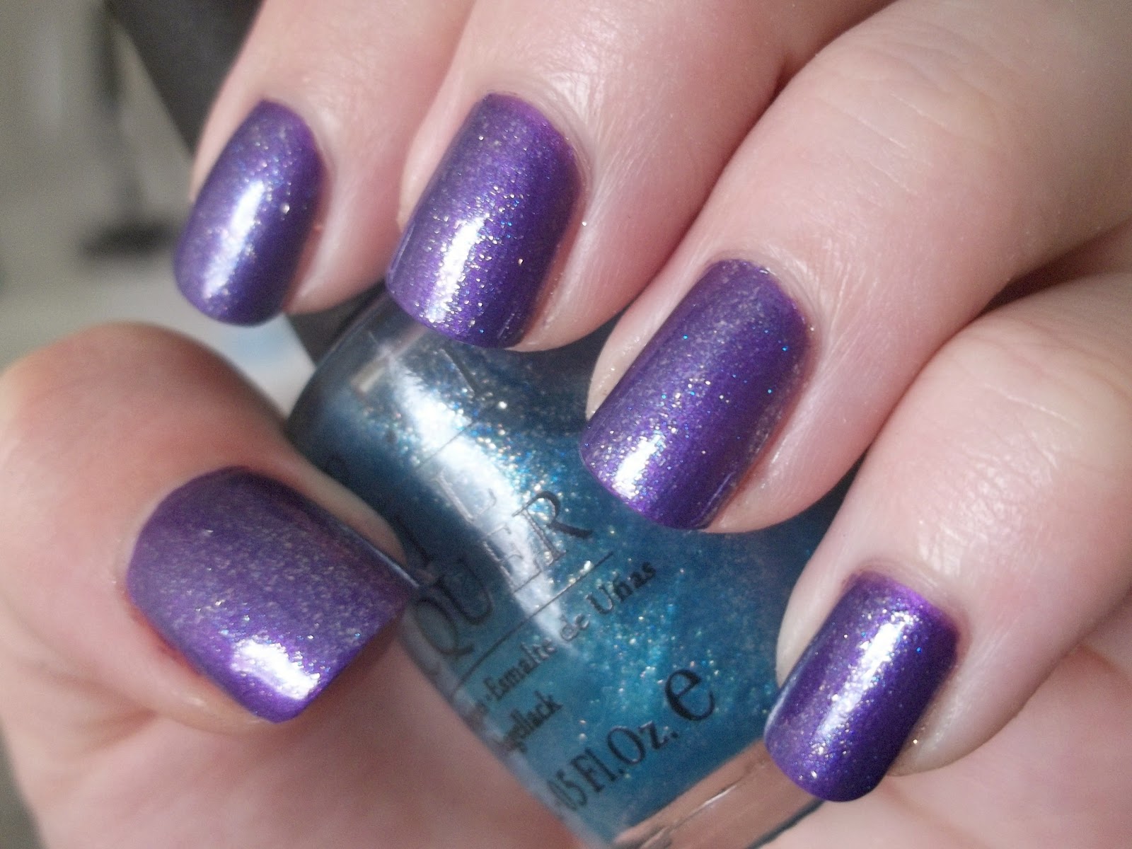 OPI Nail Polish, Shimmering Purple - wide 1