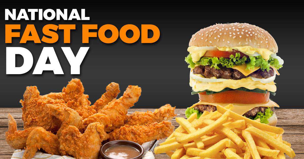 National Fast Food Day Wishes Unique Image