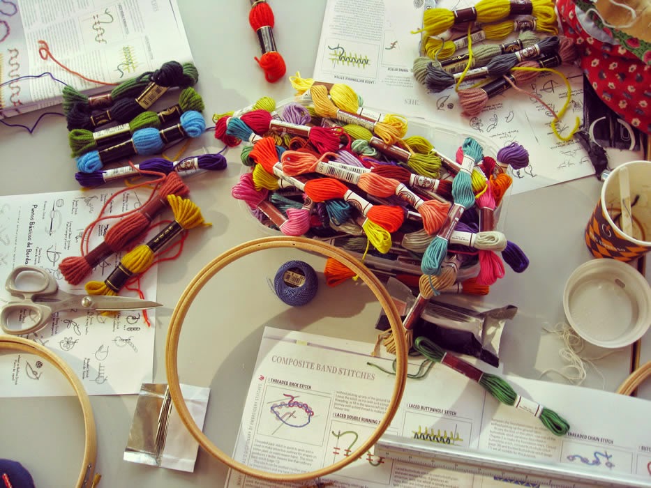 misako mimoko Autumn Embroidery are back