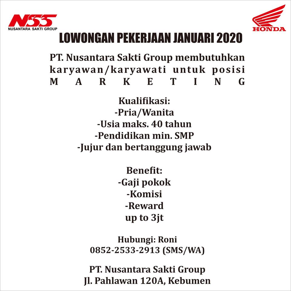 Nusantara Sakti Group Gaji