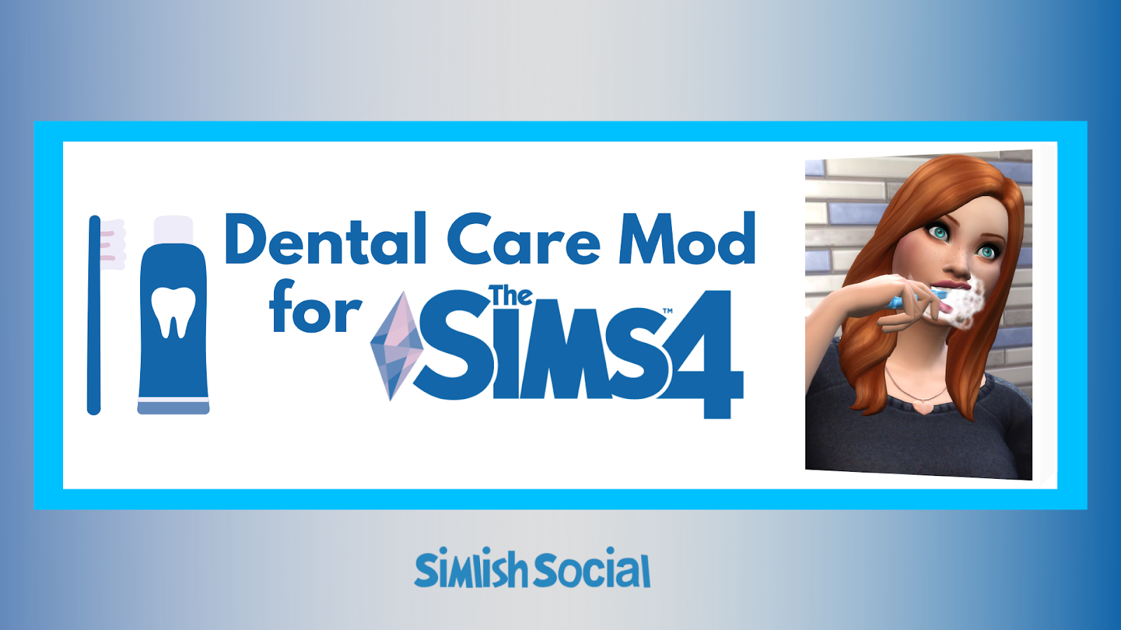 MODS&CC REALISTIC DENTAL CARE MOD FOR THE SIMS 4