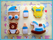 Galletas Baby Shower de niño