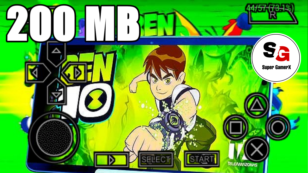 200 Mb Ben 10 Protector Of Earth Psp Game Highly Compressed Iso Cso File Super Gamerx Psp Game Highly Compresssed