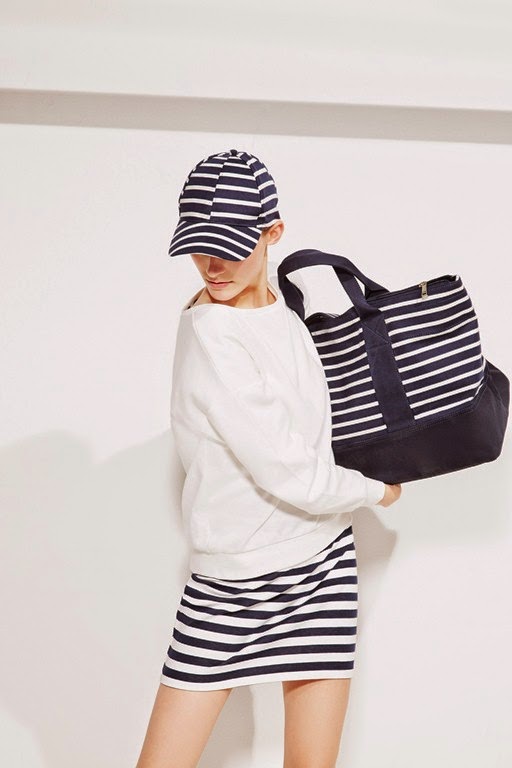 Petit Bateau SS15 sports luxe women's collection