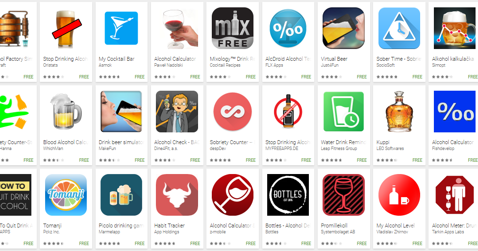 Alcohol Mobile & Liquor Apps Collection Youth Apps