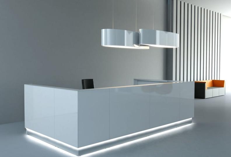 Colour up your office !: Ein hochmodernes Empfangsmöbel für Ihre