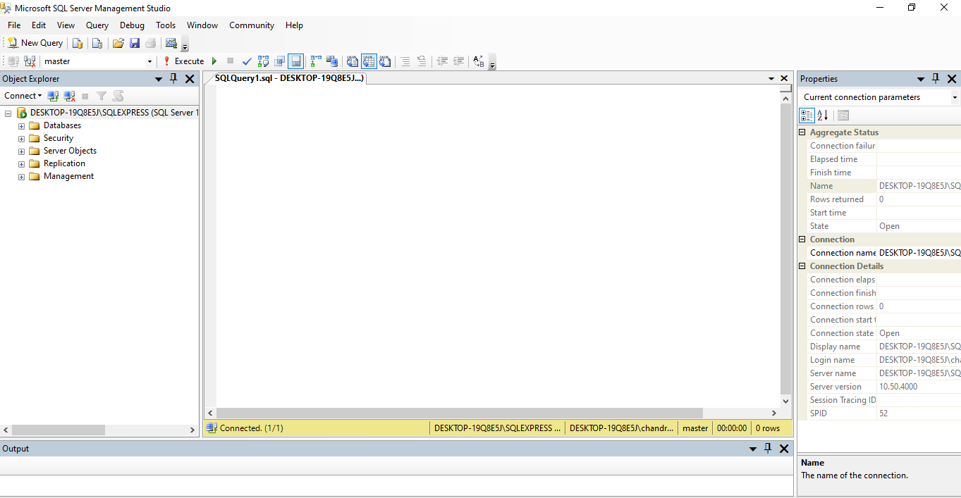 How to connect sql server database connection in c#