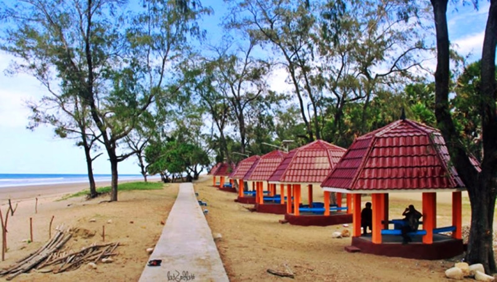 Keindahan Gurun Pasir Timor Tengah Selatan di Pantai