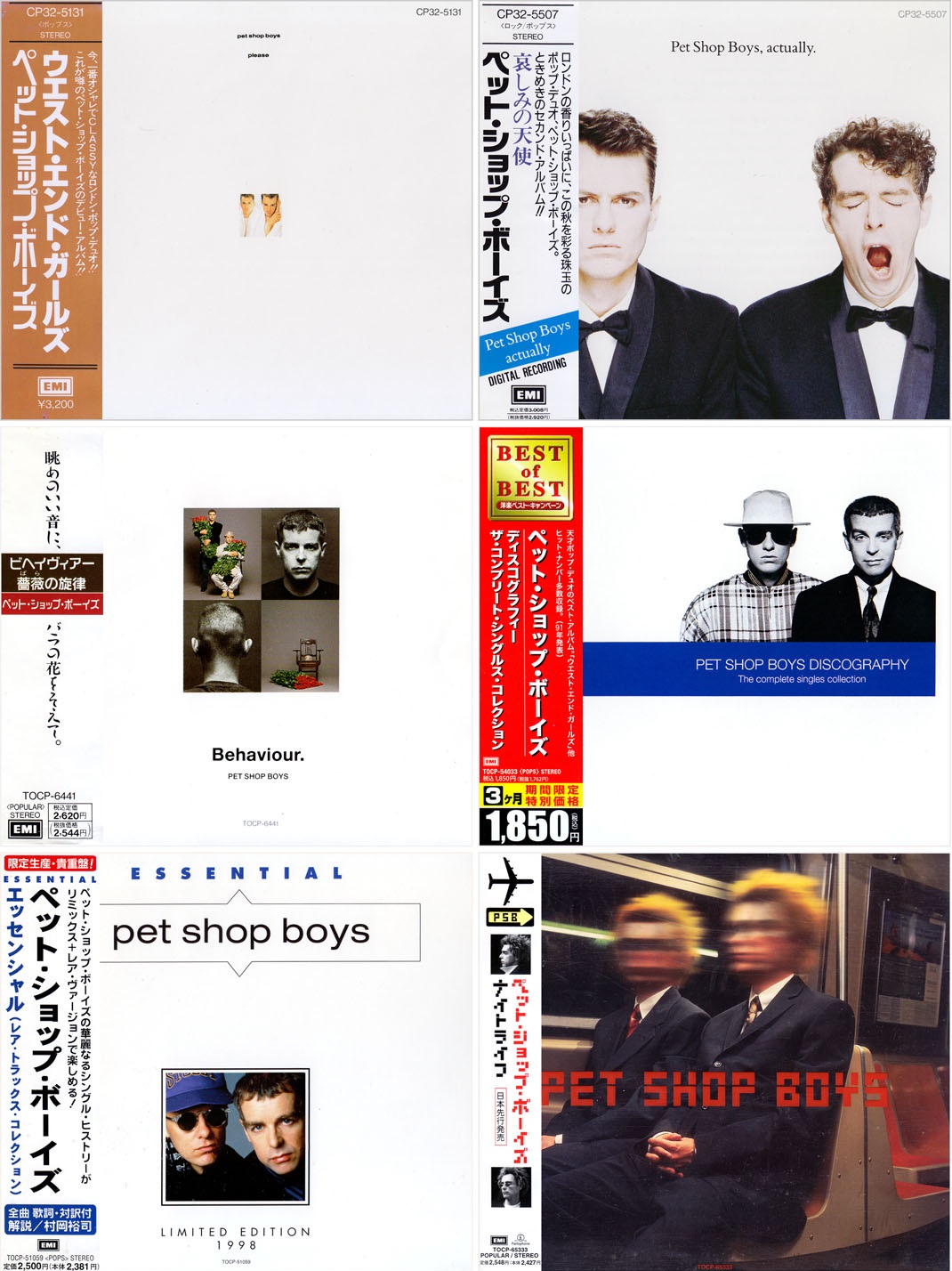 Djzeroberto.Blogspot.Com: Pet Shop Boys / Discography 1986-2021