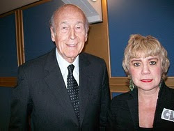 *M. Valéry Giscard d’Estaing & Morgane BRAVO*