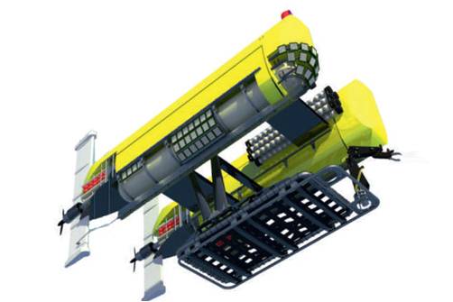 four submarine robots that reached more depth