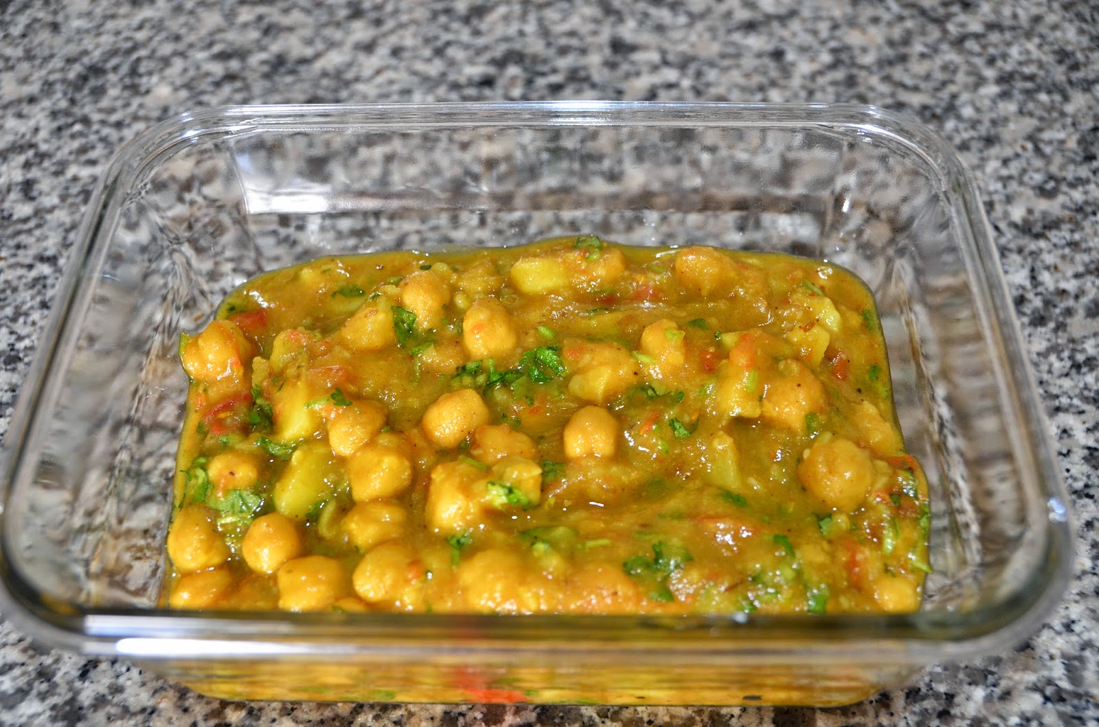 Erica's Yummy Food Chole (Kabuli Channa/Garbanzo Beans)