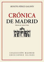 "Crónica de Madrid" de Benito Pérez Galdós