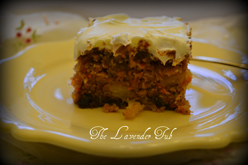 The Lavender Tub The Best Carrot Cake in the World