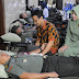 HUT Korem 082/CPYJ, Darah Prajurit Disumbangkan