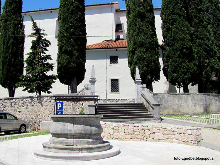 Cerkev sv. Jurija, Komen na Krasu Slovenija, Primorska