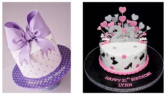 cakes for woman's birthday