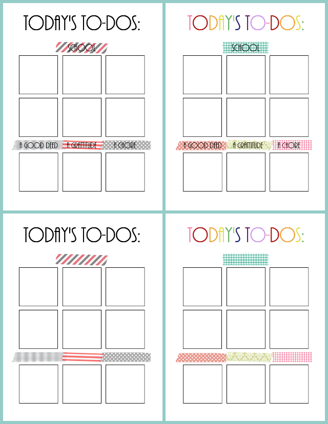 Get #SchoolYearReady with these FREE One-Page Planner printables at /