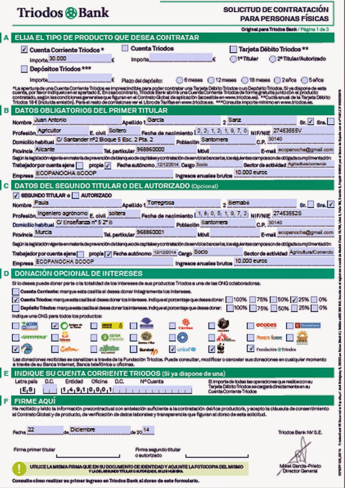 Ecopanocha : PASO 3: BANCO