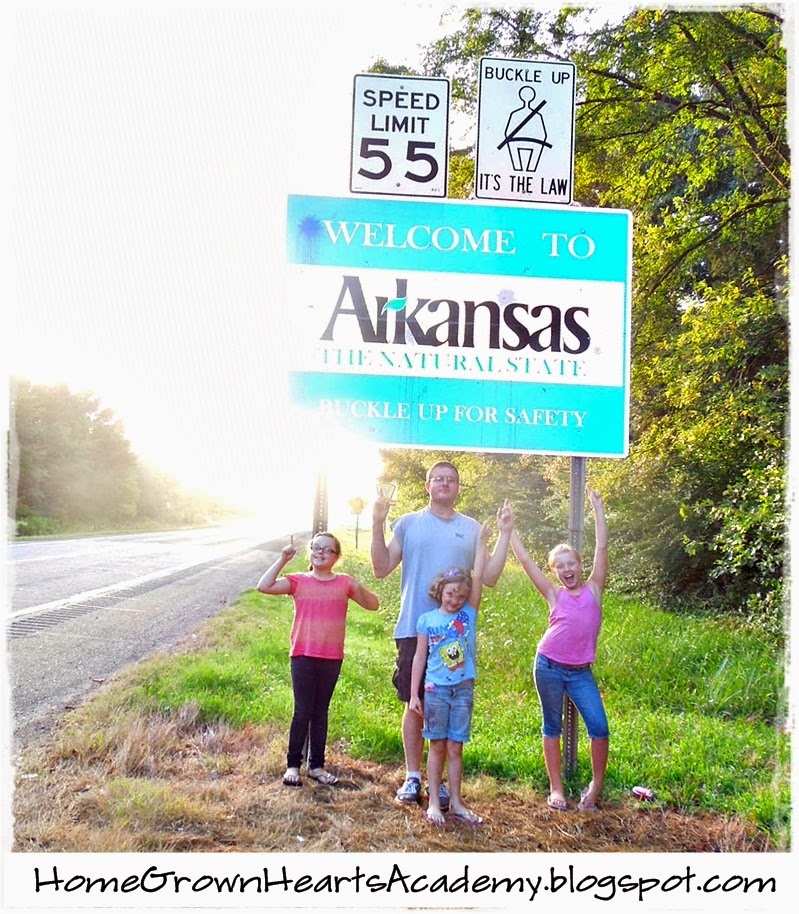 Home Grown Hearts Academy Homeschool Blog Arkansas Family Vacation