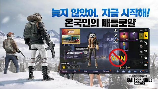 Bermain PUBG Mobile Korea Tanpa VPN 