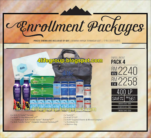 Pek Enrollment 4 4Life Malaysia foto Pek Enrollment 4 4Life Malaysia