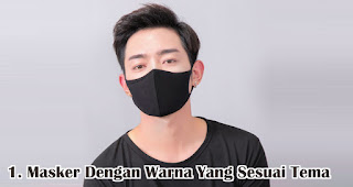 Masker Dengan Warna Yang Sesuai Tema Cocok Untuk Dijadikan Sebagai Souvenir Perusahaan