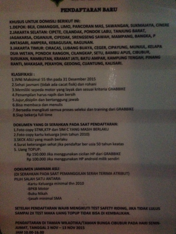 Alamat Kantor Grab Srengseng Jakarta Barat Info Kantor Grab Se Indonesia