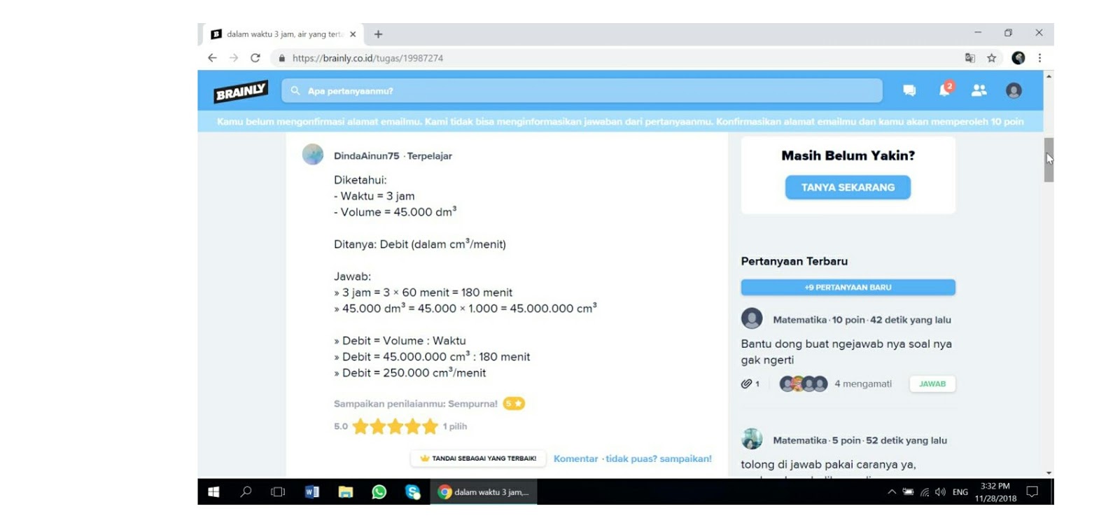 21++ Contoh Soal Debit Brainly Kumpulan Contoh Soal
