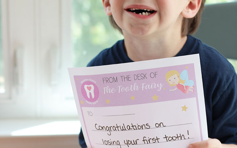 Free Tooth Fairy Printables Set For Kids Sunny Day Family