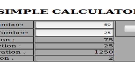 Implement simple calculator operations in php - GetWays Solution