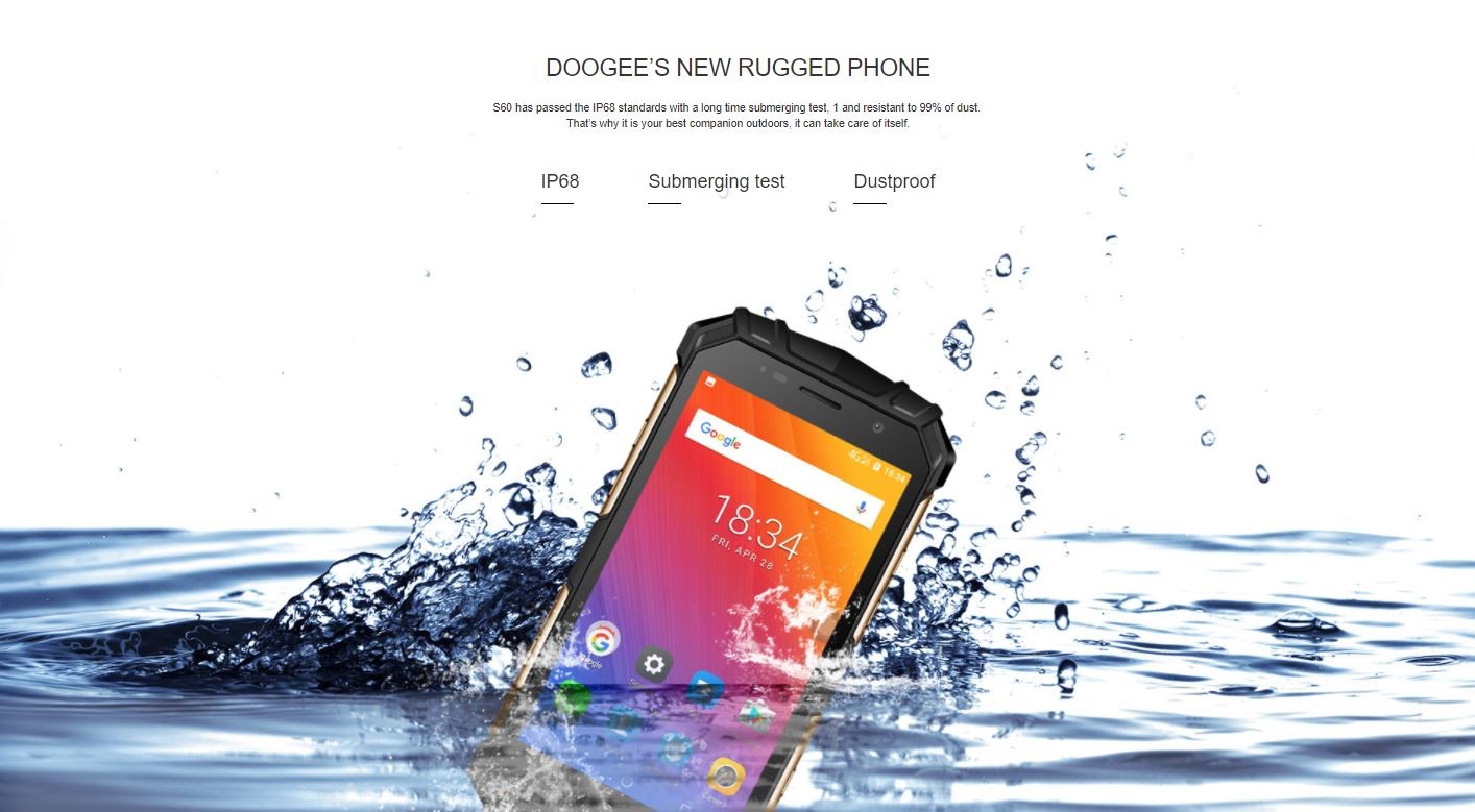 [REVIEW] DOOGEE S60 (Smartphone Robusto, IP68)