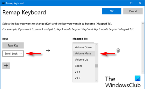 ทำการแมปใหม่และเปิดโปรแกรมใดๆ ด้วยปุ่ม Scroll Lock