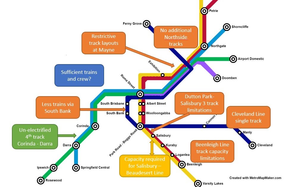Cross River Rail Not "More Trains, More Often" Ez Pass