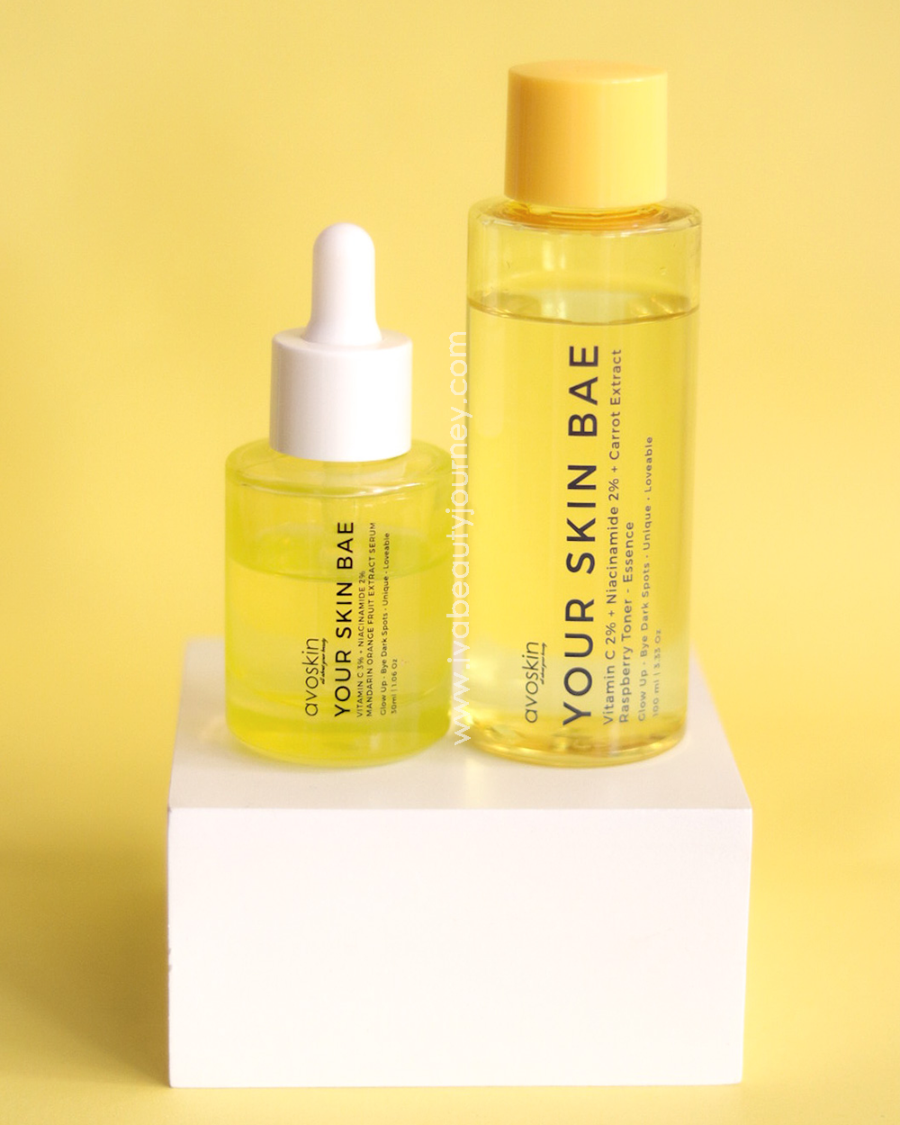 REVIEW AVOSKIN YOUR SKIN BAE VITAMIN C + NIACINAMIDE iva's beauty journey