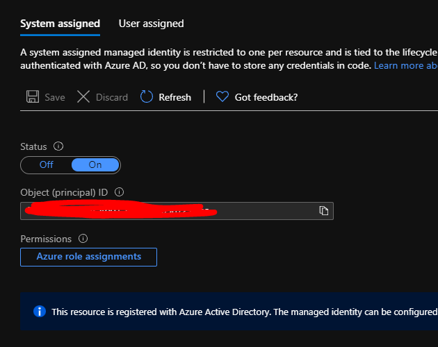 The logic app and the resource graph query
