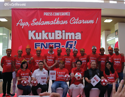 KukuBima Ener-G! Dukung Dunia Sepak Bola Indonesia dan Penyelamatan Sungai Citarum