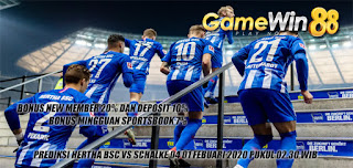 Prediksi Hertha BSC vs Schalke 04 01 Februari 2020 Pukul 02.30 WIB