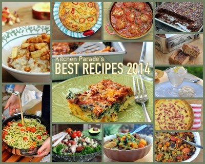 Kitchen Parade's Best Recipes of 2014, all made with 'real food' not processed food. Fresh, easy, healthy, flavor-forward and seasonal. Nutrition information and Weight Watchers points too!