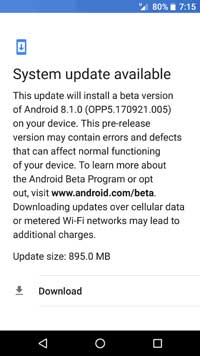 Android 8.1 Developer Preview Starts Rolling Out