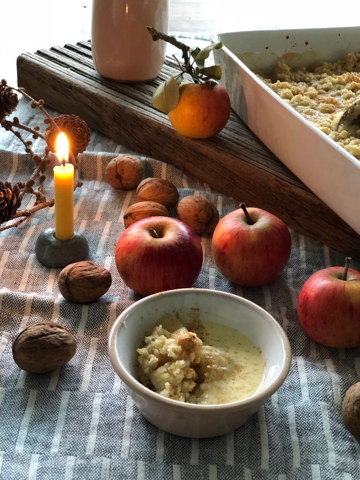 Hej Hanse: Herbstklassiker: Unser Lieblings-Crumble mit Äpfeln und ...